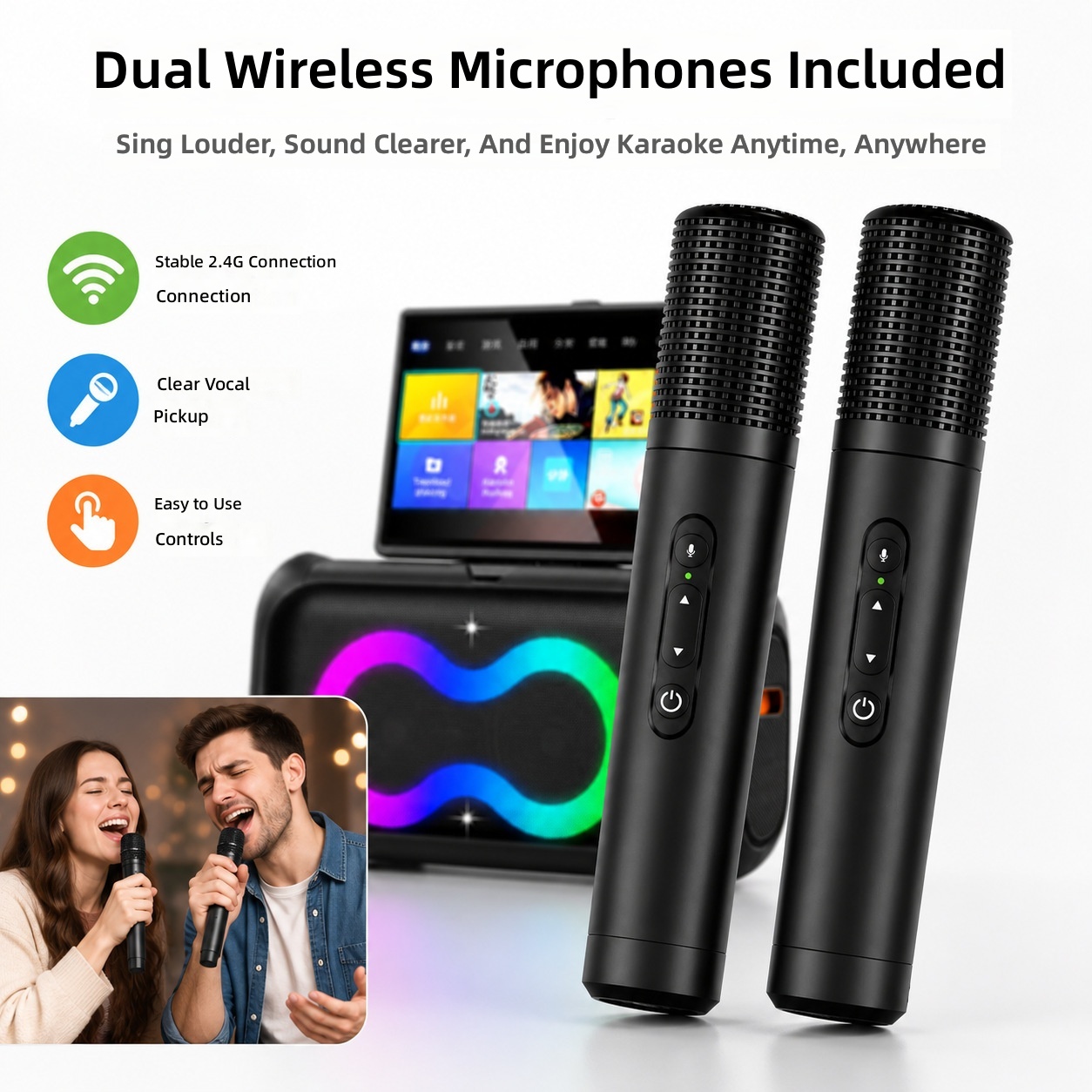 Home Cinema Bluetooth - Machine de karaoké portable OEM/ODM K55