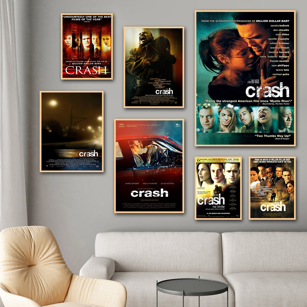 Home Cinema The Drama - Crash Crime – affiche d'art imprimée,