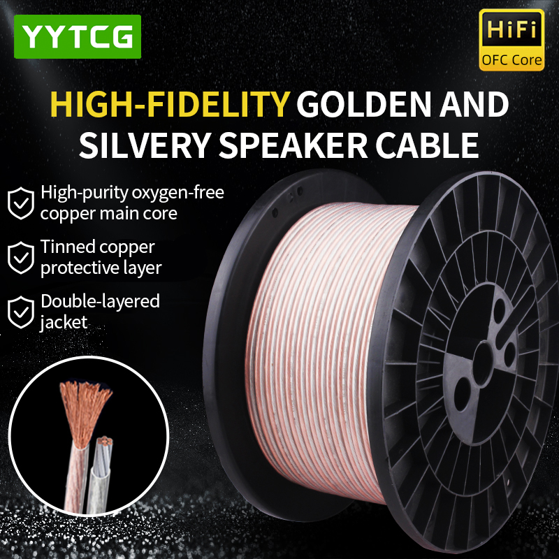Home Cinema Player - YYTCG bricolage câble Audio HIFI câble