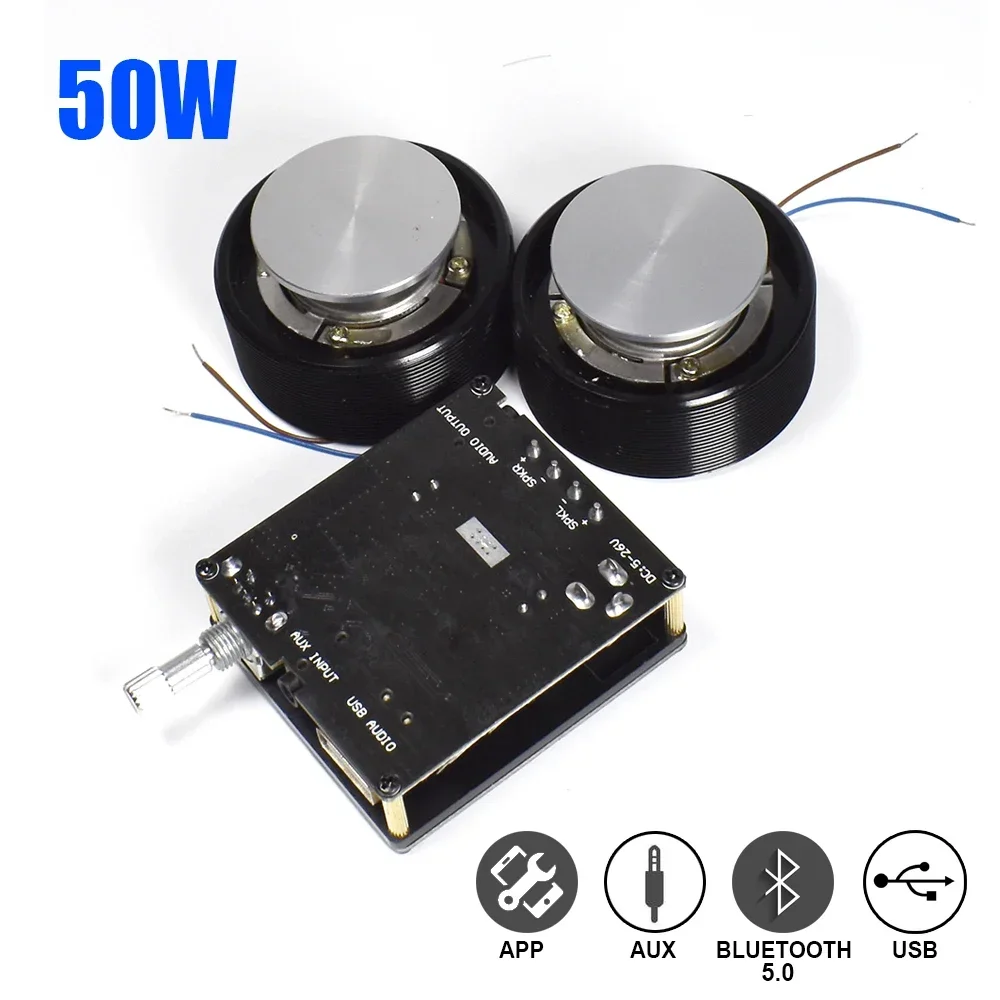 Home Cinema Bluetooth - 1 ensemble 50W 2.0 HIFI Vibration