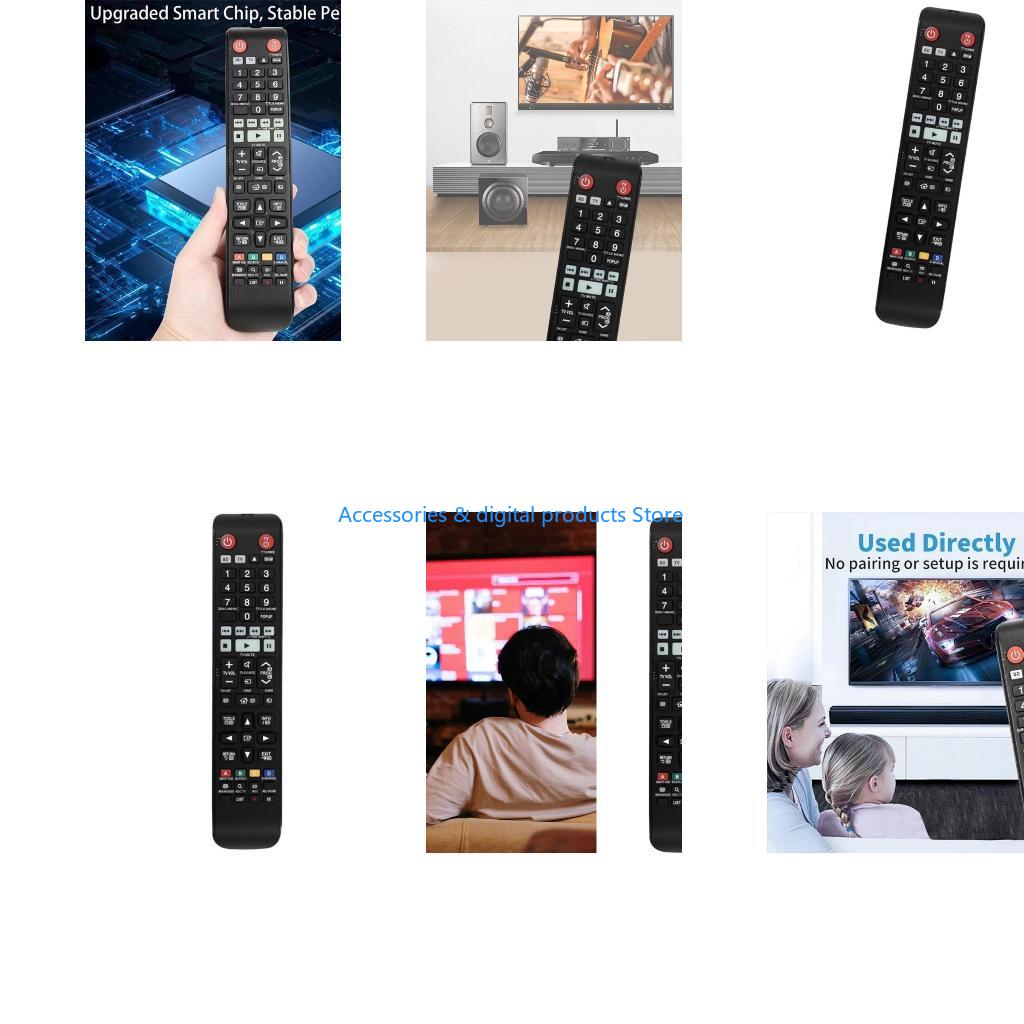 Home Cinema Blu Ray - 77JD télécommande remplacement AK59-00176A pour lecteurs