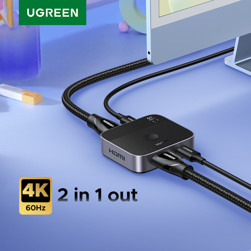 Home Cinema Player - UGREEN HDMI USB C commutateur 2