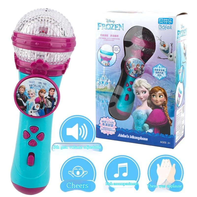 Shure Mic Sm58 - Microphone chantant de dessin animé Frozen