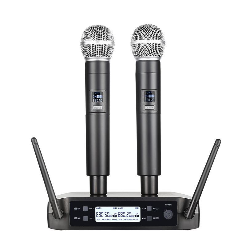 Shure Mic Sm58 - Microphone sans fil portatif à double