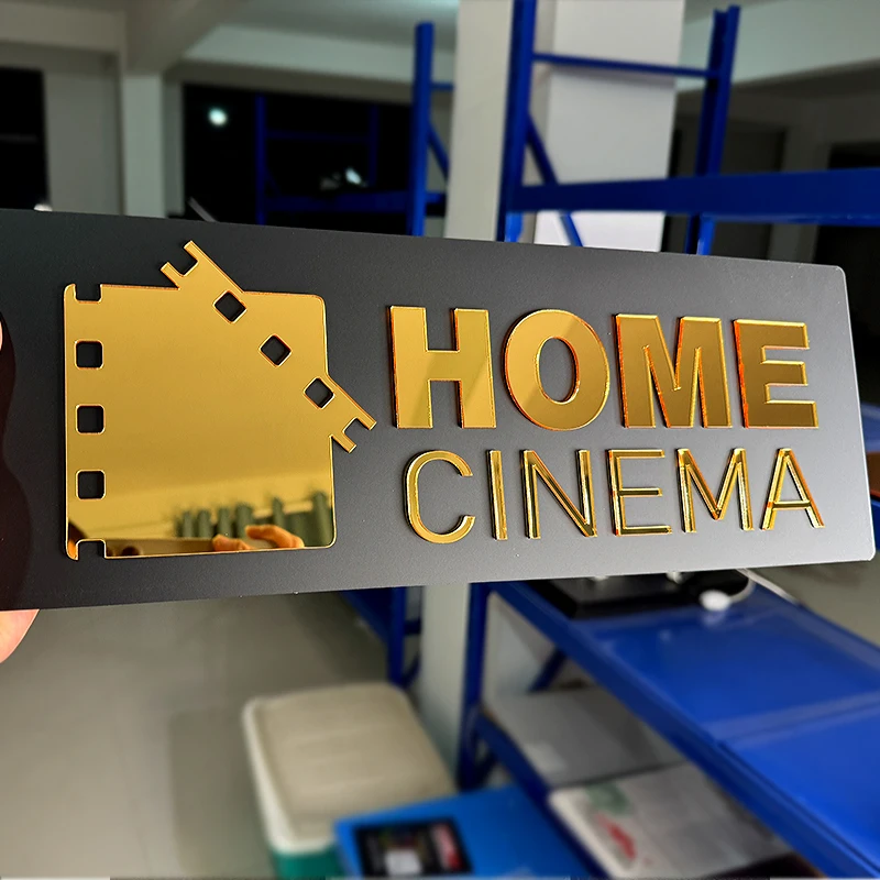 Plaque décorative en acrylique - Home Cinema Atmos avis et prix