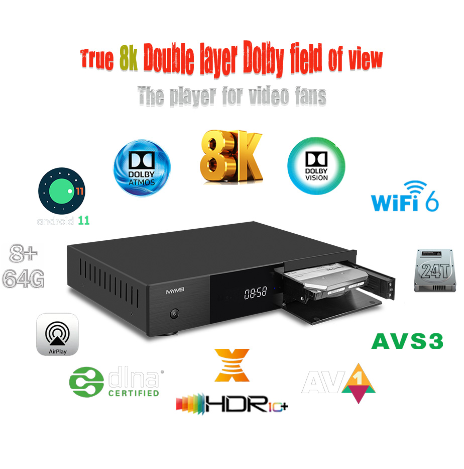 Amlogic-Lecteur multimédia Blu - Home Cinema Blu Ray avis et prix