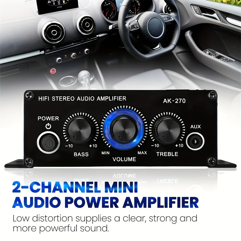 Amplificateur stéréo HiFi AK-2 - Home Cinema Compact avis et prix