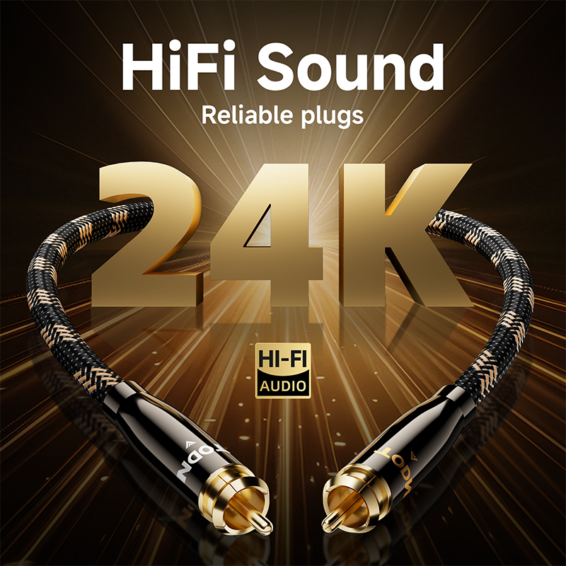 TODN – câble hi-fi stéréo 3.5m - Home Cinema Ampli avis et prix