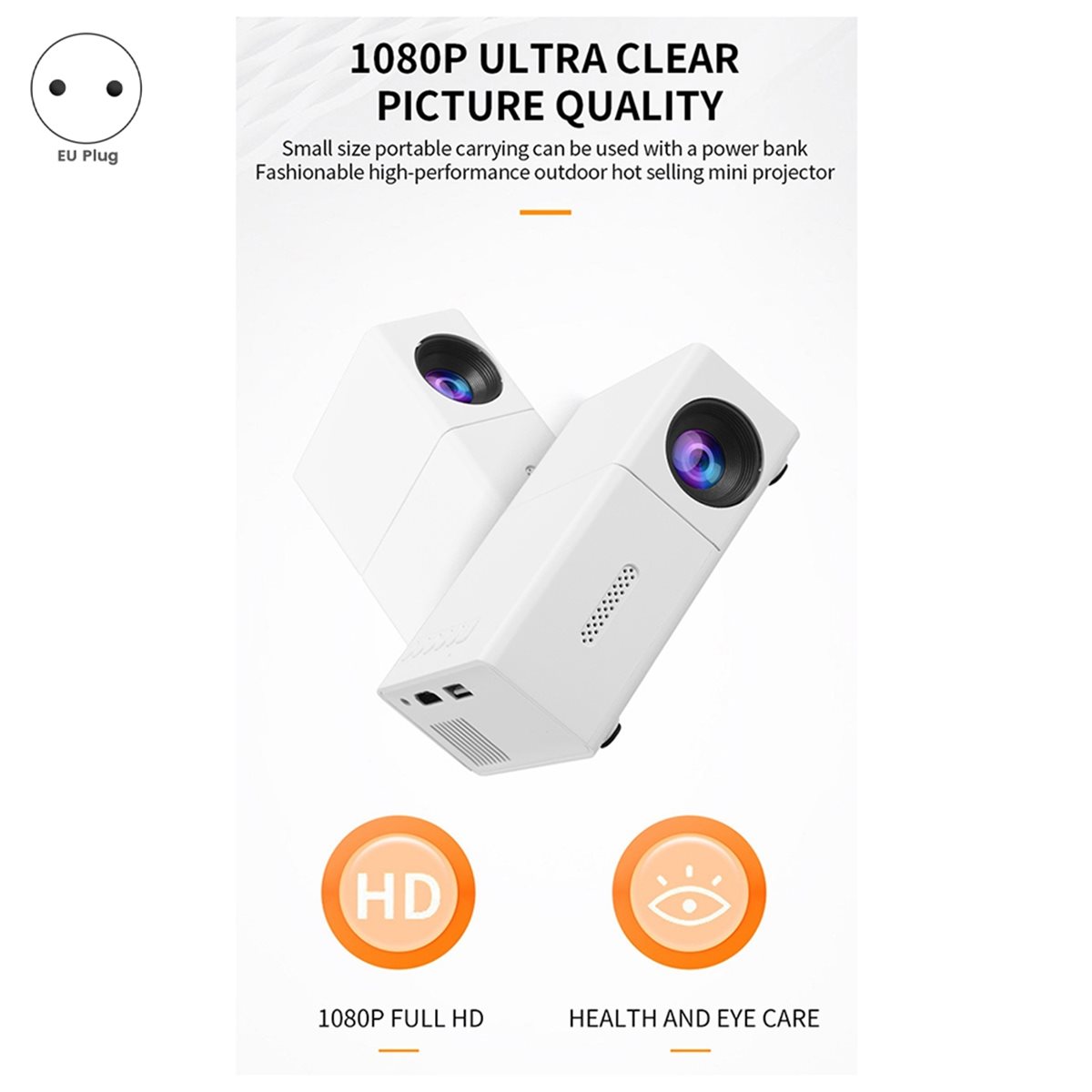ABZJ Mini projecteur LED porta - Home Cinema Compact avis et prix