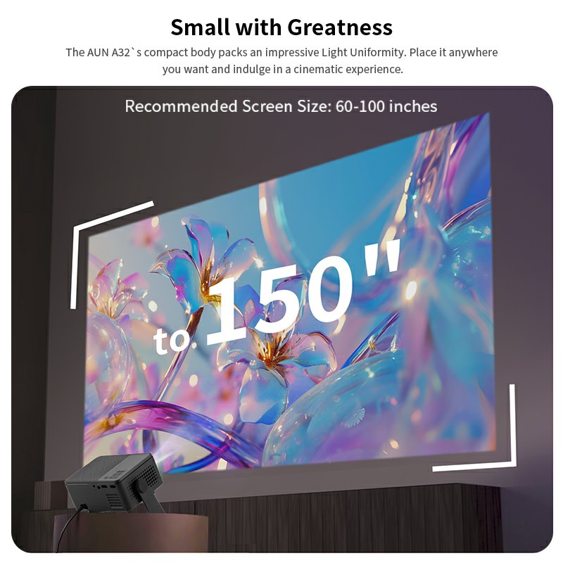 AUN A32 Pro Android 13 project - Home Cinema Compact avis et prix