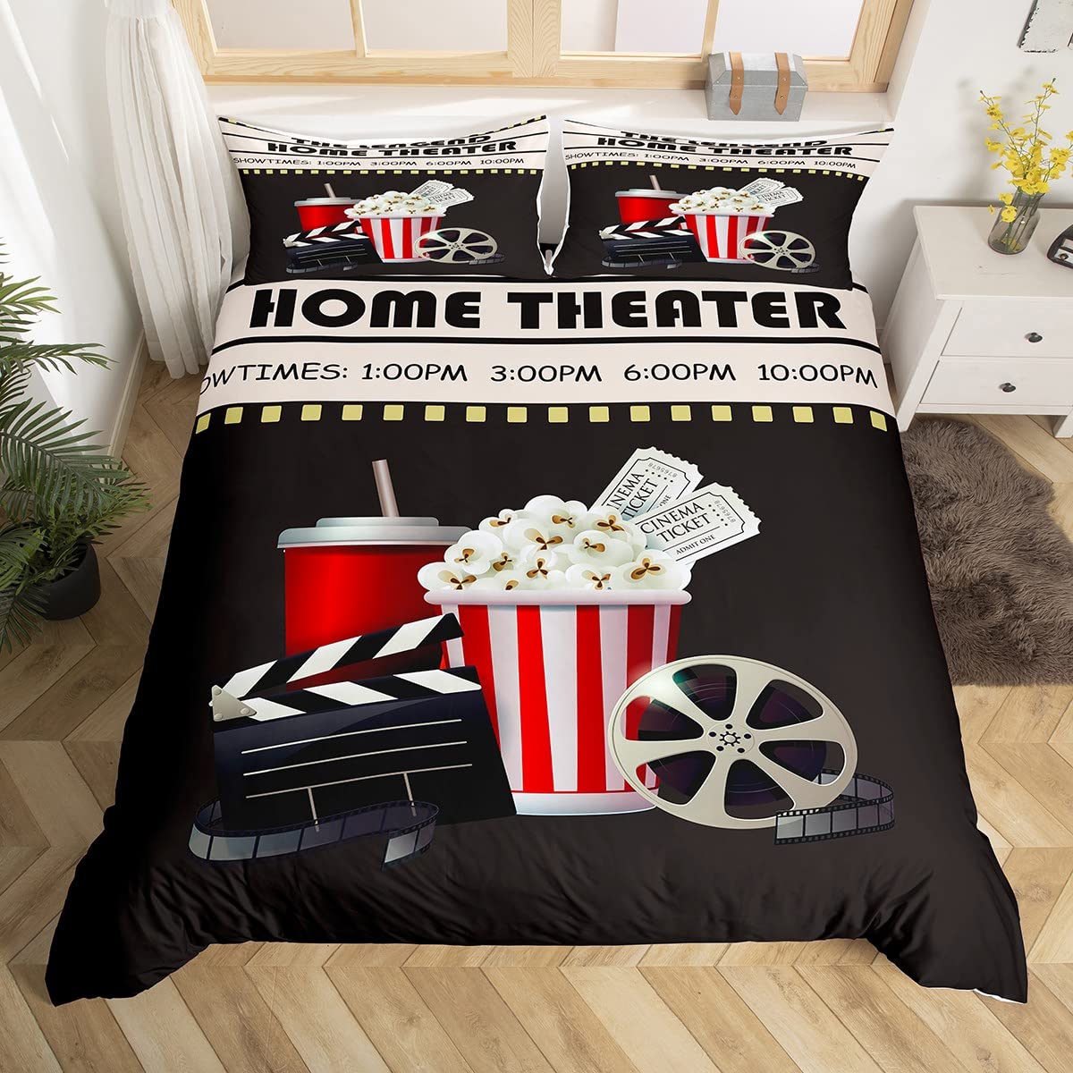 Housse de couette vintage sur  - Home Cinema Tickets avis et prix