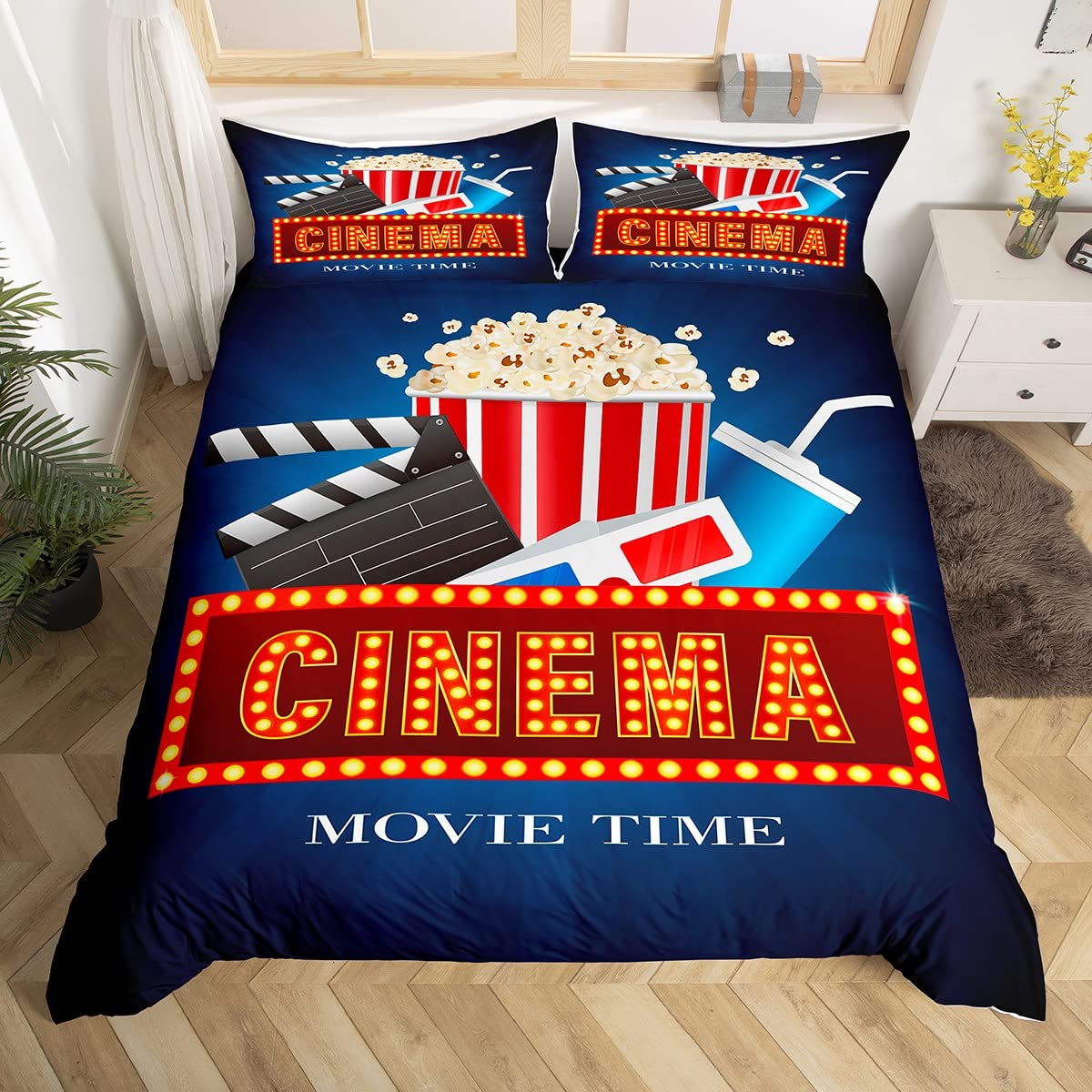 Housse de couette vintage sur  - Home Cinema Tickets avis et prix