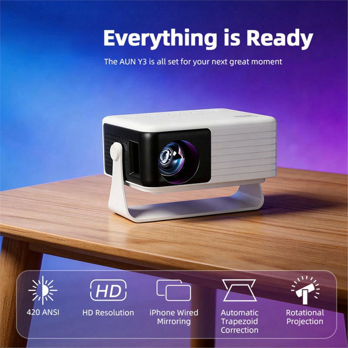 Mini projecteur L70A Y3, home  - Home Cinema Compact avis et prix