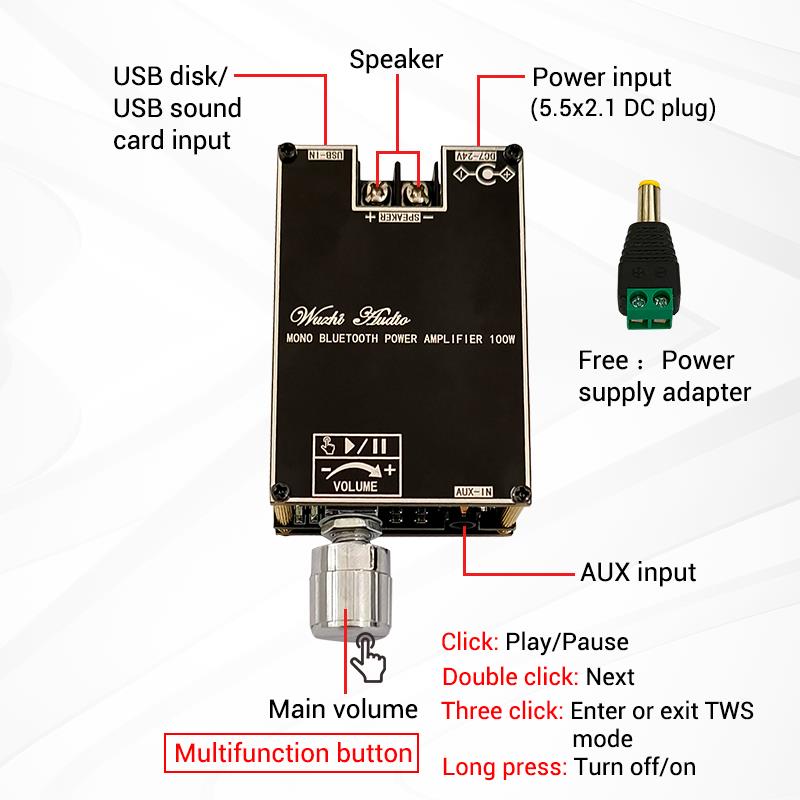 Module amplificateur audio Blu - Home Cinema Bluetooth avis et prix