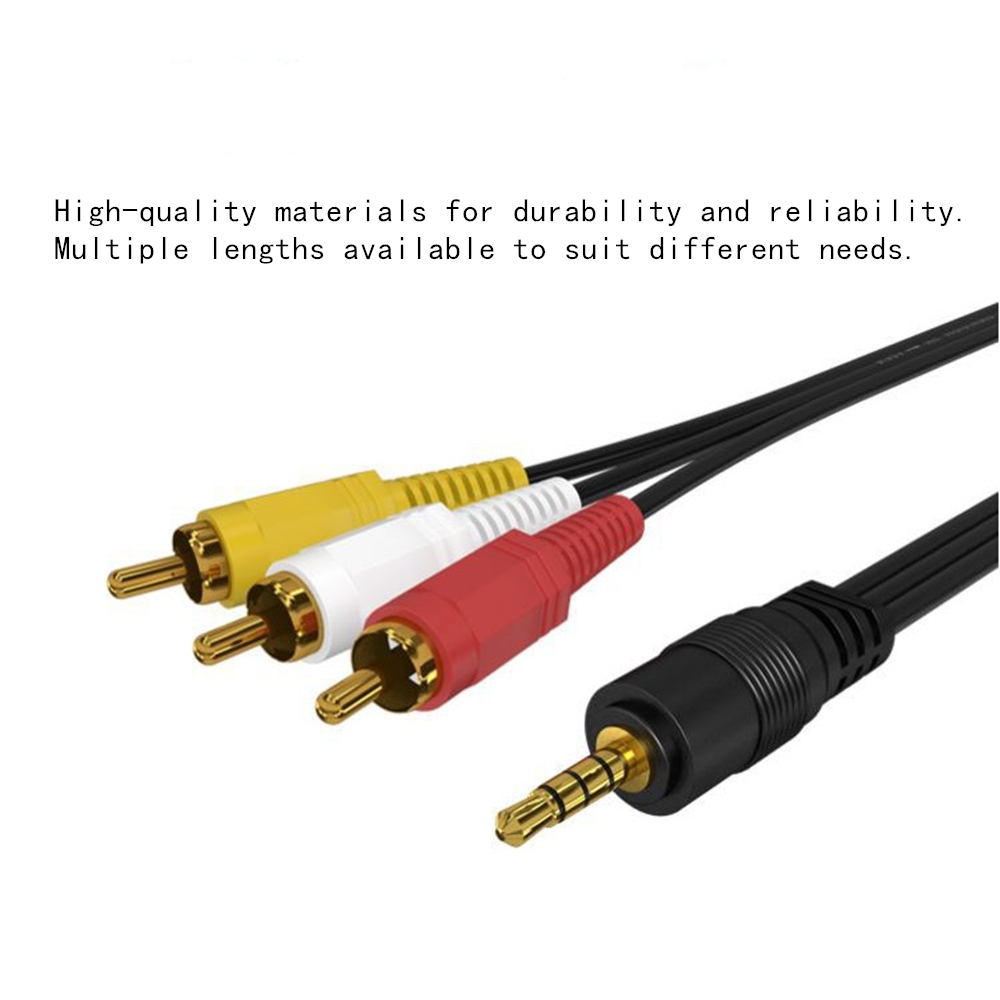Câble Audio-vidéo RCA 3.5mm à  - Home Cinema Player avis et prix
