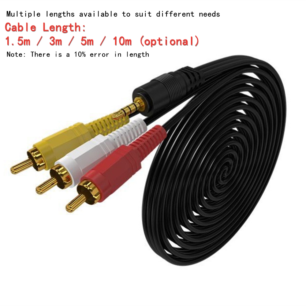 Câble Audio-vidéo RCA 3.5mm à  - Home Cinema Player avis et prix
