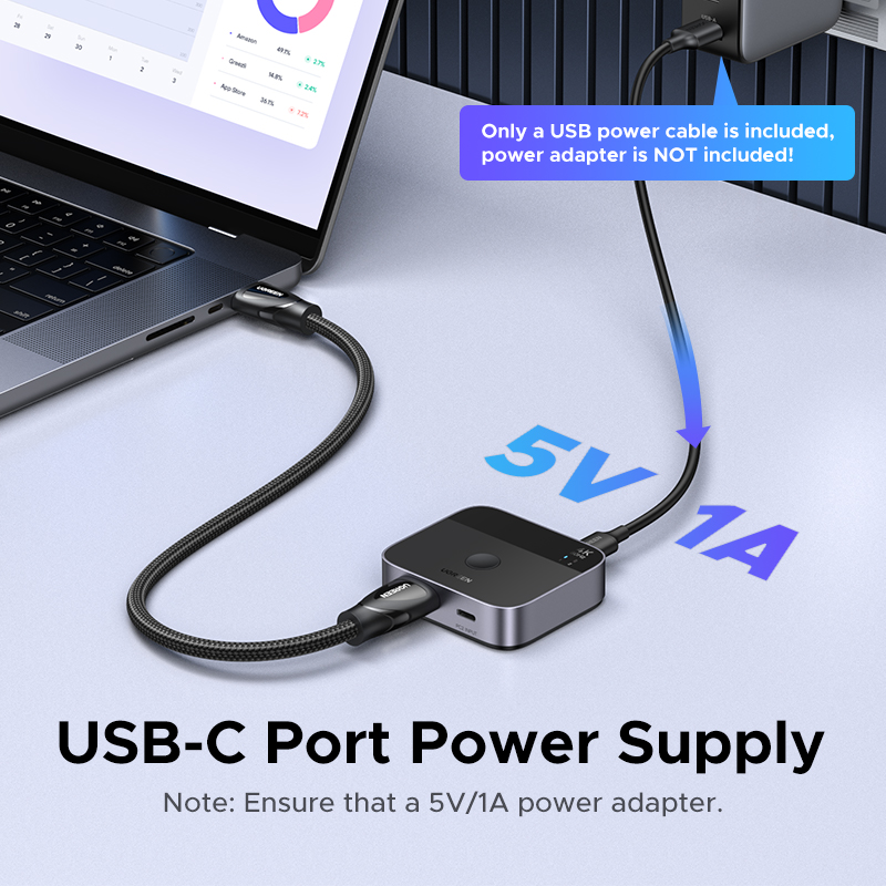 UGREEN HDMI USB C commutateur  - Home Cinema Player avis et prix