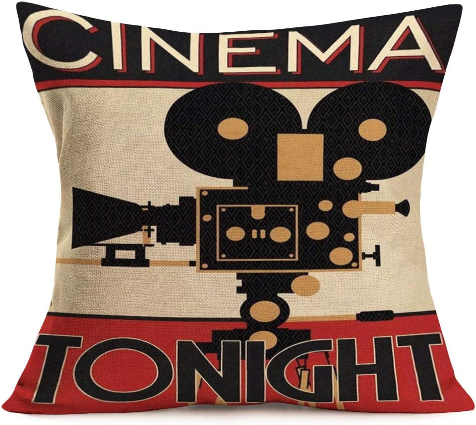 Juste de coussin décorative vi - Home Cinema Tickets avis et prix