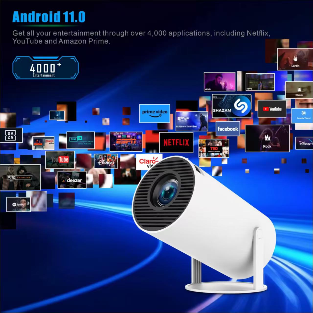 Mini projecteur portable HY300 - Home Cinema Compact avis et prix