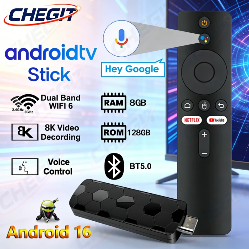 Android 16 8K Ultra HD TV Stic - Home Cinema Player avis et prix