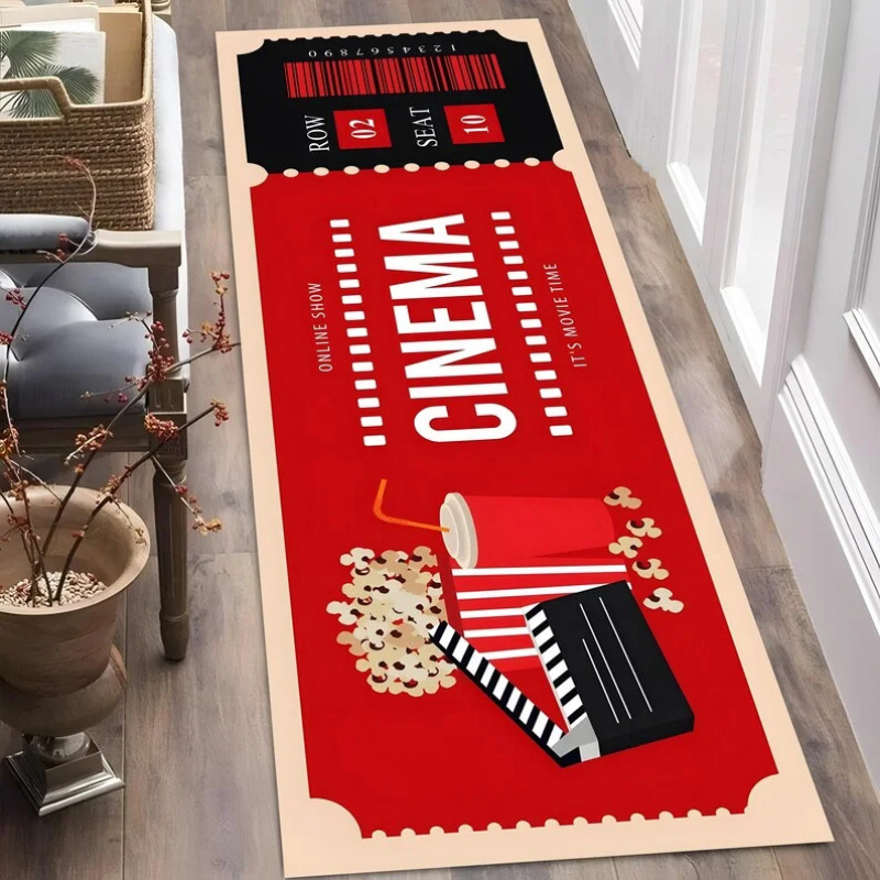 Tapis décoratif vintage à moti - Home Cinema Tickets avis et prix