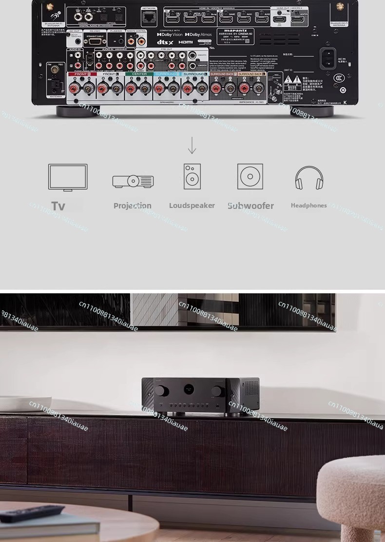 Amplificateur AV 7.2 canaux 8K - Home Cinema Atmos avis et prix